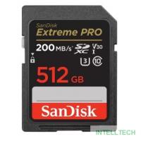 SecureDigital 512GB SanDisk SDXC Extreme Pro UHS-I Class 3 (U3) V30 200/140 MB/s [SDSDXXD-512G-GN4IN]