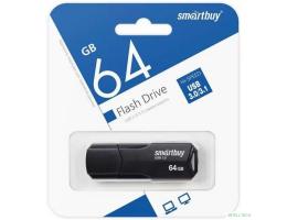 Smartbuy USB Drive 64GB CLUE Black (SB64GBCLU-K3) UFD 3.0/3.1 Smartbuy USB Drive 64GB CLUE Black (SB64GBCLU-K3) UFD 3.0/3.1