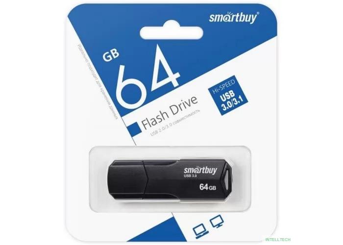 Smartbuy USB Drive 64GB CLUE Black (SB64GBCLU-K3) UFD 3.0/3.1