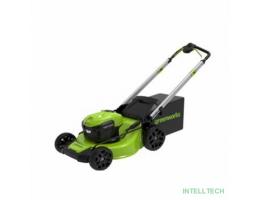 Greenworks GD40LM48SPK4 Газонокосилка аккумуляторная , 40V, 48 см, самоходная, бесщеточная, c 1хАКБ 4 Ач и ЗУ [2517407UB]