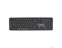 Exegate EX279937RUS Клавиатура Exegate LY-331, <USB, шнур 1,5м, черная, 104кл, Enter большой>, OEM