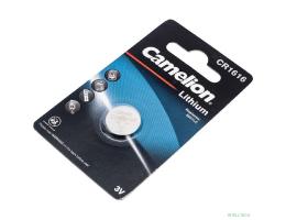 Camelion CR1616 BL-1 (CR1616-BP1, батарейка литиевая,3V) (1 шт. в уп-ке) 