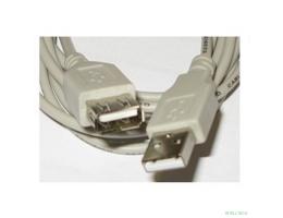 Gembird PRO CCF-USB2-AMAF-6 USB 2.0 кабель удлинительный 1.8м AM/AF  позол.конт., фер.кол.,  пакет 