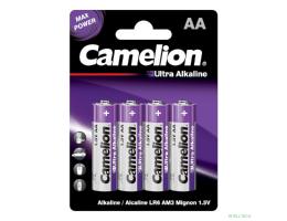 Camelion Ultra BL-4 LR6 (LR6-BP4UT, батарейка 1.5В)(4 шт. в уп-ке) 