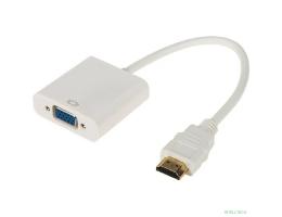 Rexant (17-6934) Переходник штекер HDMI - гнездо VGA, провод + шнур стерео 3,5мм с питанием