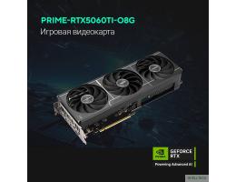 Видеокарта ASUS  GeForce RTX 5060Ti 8G OC EDITION  8Gb/GDDR7/128 bit/3*DP, HDMI (PRIME-RTX5060TI-O8G) RTL 