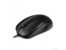 CBR CM 131 Black, USB, Мышь офисн., оптич., 1200 dpi, 3 кн., 2.0 м, резиновое колесо прокрутки, ABS-пластик