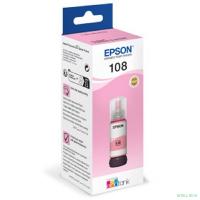 Повреждение упаковки EPSON C13T09C64A  Картридж 108 EcoTank Ink для Epson L8050/L18050, Light Magenta 70