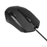 Exegate EX279941RUS Мышь ExeGate SH-9025  <black, optical,  3btn/scroll, 1000dpi, USB>, OEM