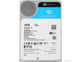 18TB Seagate SkyHawkAl (ST18000VE002) {SATA 6 Гбит/с, 7200 rpm, 256 mb buffer, для видеонаблюдения}