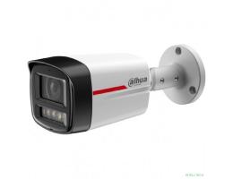 DAHUA DH-IPC-HFW2849TLP-S-LED-0280B-PRO Уличная цилиндрическая IP-видеокамера WizColor 8Мп, 1/1,8” CMOS, объектив 2.8мм, видеоаналитика, микрофон, LED 50м, IP67, металл