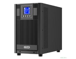 ИБП CBR [ESN-3KT-4F-LCHERSC] Online 3000VA/3000W Tower 4 x Schuko + 1 TB, LCD, HID-USB, RS232, EPO, SNMP slot