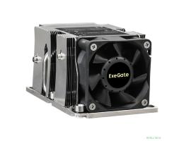 Exegate EX293440RUS Кулер ExeGate ESNK-P0068APS4.PWM.2U.3647.Cu {Al+Cu, 2U, 3 тепл. трубки, LGA3647, TDP 205W, Fan 80mm, PWM, 2100-6800RPM, 2 ball bearing, 4pin, 52db, 410г, на винтах, с термопастой}