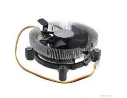 CROWN Кулер для процессора CM-80 (Для Intel и AMD, TDP до 65 Ватт, коннектор 3 pin, Низкая посадка радиатора , Гидродинамический подшипник, Размер: 115*103*42 мм, в белой упаковке) (OEM)