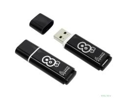 Smartbuy USB Drive 8Gb Glossy series Black SB8GBGS-K