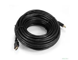 Exegate EX287734RUS Кабель HDMI ExeGate EX-CC-HDMI2-15.0 (19M/19M, v2.0, 15м, 4K UHD, Ethernet, позолоченные контакты)