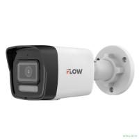 iFLOW F-IC-1142CM(2.8mm) Eco 4Мп уличная цилиндрическая IP-камера с гибридной Smart-подсветкой и встроенным микрофоном