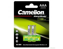 Camelion  AAA-1100mAh Ni-Mh BL-2 (NH-AAA1100BP2/NH-AAA1100ARBP2, аккумулятор,1.2В) (2 шт. в уп-ке)