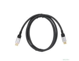 Кабель USB4 TypeC(M)--TypeC(M), 5K@60Hz, 40GBps, PD 240W, 5A, VCOM, 1.2м <CU560-1.2M>