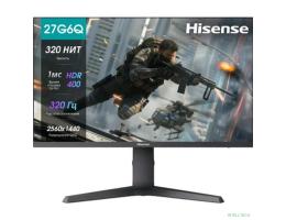 LCD Hisense 27" 27G6Q PRO черный {IPS 2560x1440 320Hz 1ms 320cd 1000:1 HDMI DisplayPort 2xHDMI 1xDP HAS Pivot VESA}
