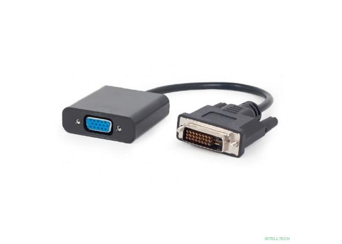 Bion Переходник с кабелем DVI-D-VGA Digital, 25M/15F, длина кабеля 15см [BXP-A-DVID-VGAF-01]