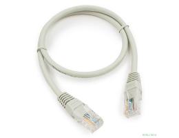 Cablexpert Патч-корд медный UTP PP10-0.5M кат.5, 0.5м, литой, многожильный (серый) Cablexpert Патч-корд медный UTP PP10-0.5M кат.5, 0.5м, литой, многожильный (серый)