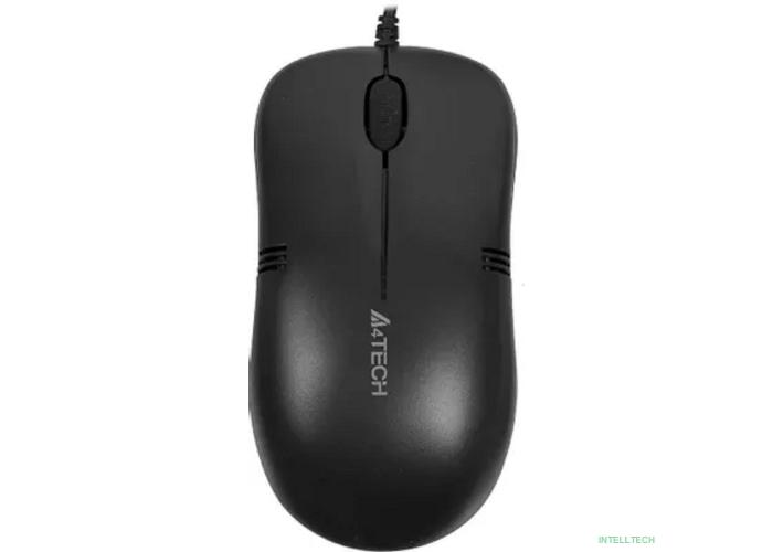A-4Tech Мышь OP-560NU (черный) USB, 3+1 кл.-кн.,провод.мышь [631896]
