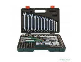 JONNESWAY (S68H5234111S) Набор инструмента универсальный 1/4", 1/2"DR Super Tech, 111 предметов