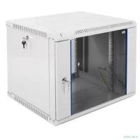 ЦМО Шкаф телекоммуникационный настенный разборный 9U (600х520) дверь стекло (ШРН-Э-9.500) (1 коробка)