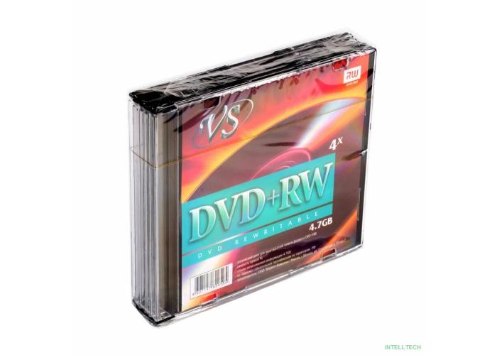 VS DVD+RW 4,7 GB 4x конверт/5 (620588)