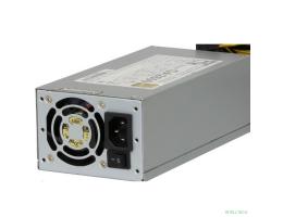 Procase GA2600 Блок питания ATX 2U  2FAN (600W), 80+ Gold, 200*100*70mm, Активный PFC,  +5B=20A, +12B=50A, +3,3B=20A, 5VSB=3.5A, -12B=0.3A, Защита от перегрузки 105-150%, Входное напряжение 160-240В