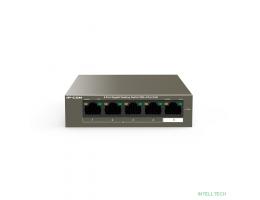 IP-COM G1105P-4-63W Коммутатор PoE неуправляемый 5-Ports 10/100/1000 Base-T / 4-Ports PoE (PoE бюджет 58W)
