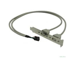 ORIENT C086, Планка портов в корпус 2xUSB 2.0, oem