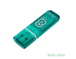 Smartbuy USB Drive 8Gb Glossy series Green SB8GBGS-G