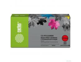 Картридж струйный Cactus CS-PFI320MBK черный матовый (300мл) для Canon imagePROGRAF TM-200/TM-200 MFP L24ei/TM-205/TM-300