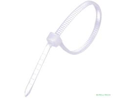 Exegate EX253848RUS Стяжка нейлоновая, неоткрывающаяся. Exegate <CV-150W>, 150мм, упак. 100шт White