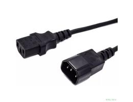 Кабель питания Filum FL-PC16-C13-C14-3M С13- C14, 3х1 мм?, 220В, 10A, чёрный, 3 м.[FL-PC16-C13-C14-3M]