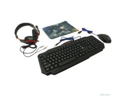 Defender Игровой набор Target MKP-350 [52350] {мышь+клавиатура+гарнитура+ков.}
