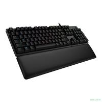 920-009329 Logitech Клавиатура G513 Tactile (GX Brown switches) механическая черный USB Multimedia for gamer LED (подставка для запястий)