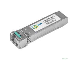 SNR SNR-SFP+W37-3 Одноволоконный модуль, SFP+ WDM 10GBASE-LR/LW, разъем LC, рабочая длина волны Tx/Rx: 1330/1270нм, дальность до 3км (5dB).