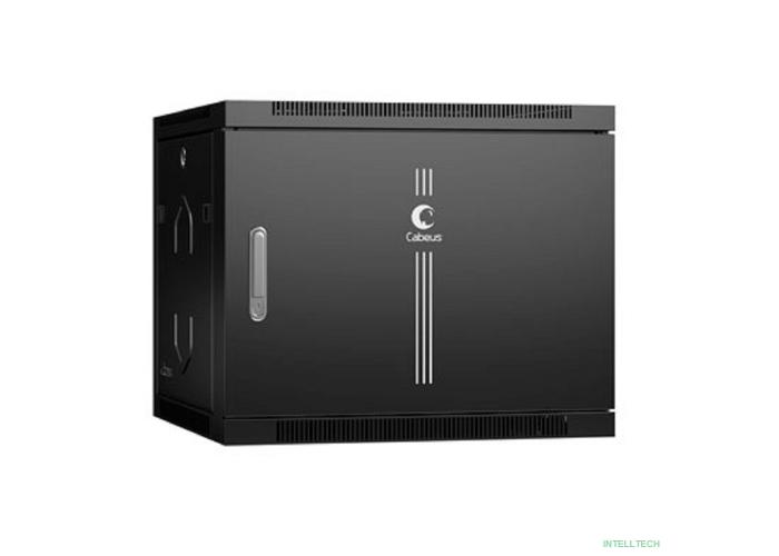 Cabeus SH-05F-9U60/45m-BK Шкаф телекоммуникационный настенный 19