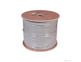 Rexant (01-1011-R) Кабель U/UTP, CAT 5е, PVC, 10x2x0,48мм, внутренний, серый, РФ