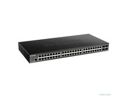 D-Link DGS-1250-52X/A1A  Управляемый L2 коммутатор c 48 портами 10/100/1000Base-T и 4 портами 10GBase-X SFP+
