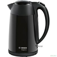 Чайник электрический Bosch TWK3P423 1.7л. 2400Вт черный (корпус: нержавеющая сталь)