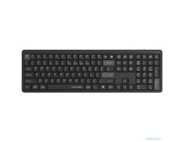 Клавиатура беспроводная A4Tech Fstyler FBX55C black (USB, BT/Radio, slim, Multimedia) (FBX55C)