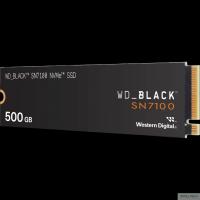 WD SSD Black SN7100, 500GB, M.2(22x80mm), NVMe, PCIe 4.0 x4, TLC, WDS500G4X0E
