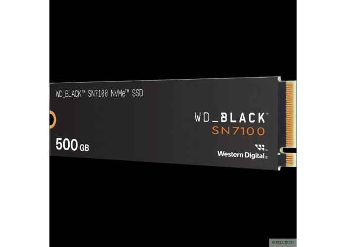 WD SSD Black SN7100, 500GB, M.2(22x80mm), NVMe, PCIe 4.0 x4, TLC, WDS500G4X0E