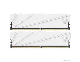 Модуль памяти DDR4 Netac Shadow II 16GB 3200MHz CL16 1.35V / NTSSD4P32DP-16W / White / with radiator