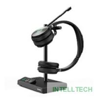 YEALINK WH62 Dual UC Дуо, Гарнитура Беспроводная, HD звук, 160м DECT, Шумоподав, USB-хаб, шт