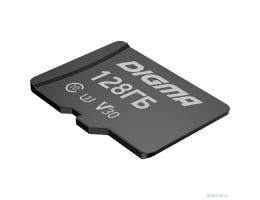 Micro SecureDigital 128GB Digma CARD30 V30 + adapter DGFCA128A03